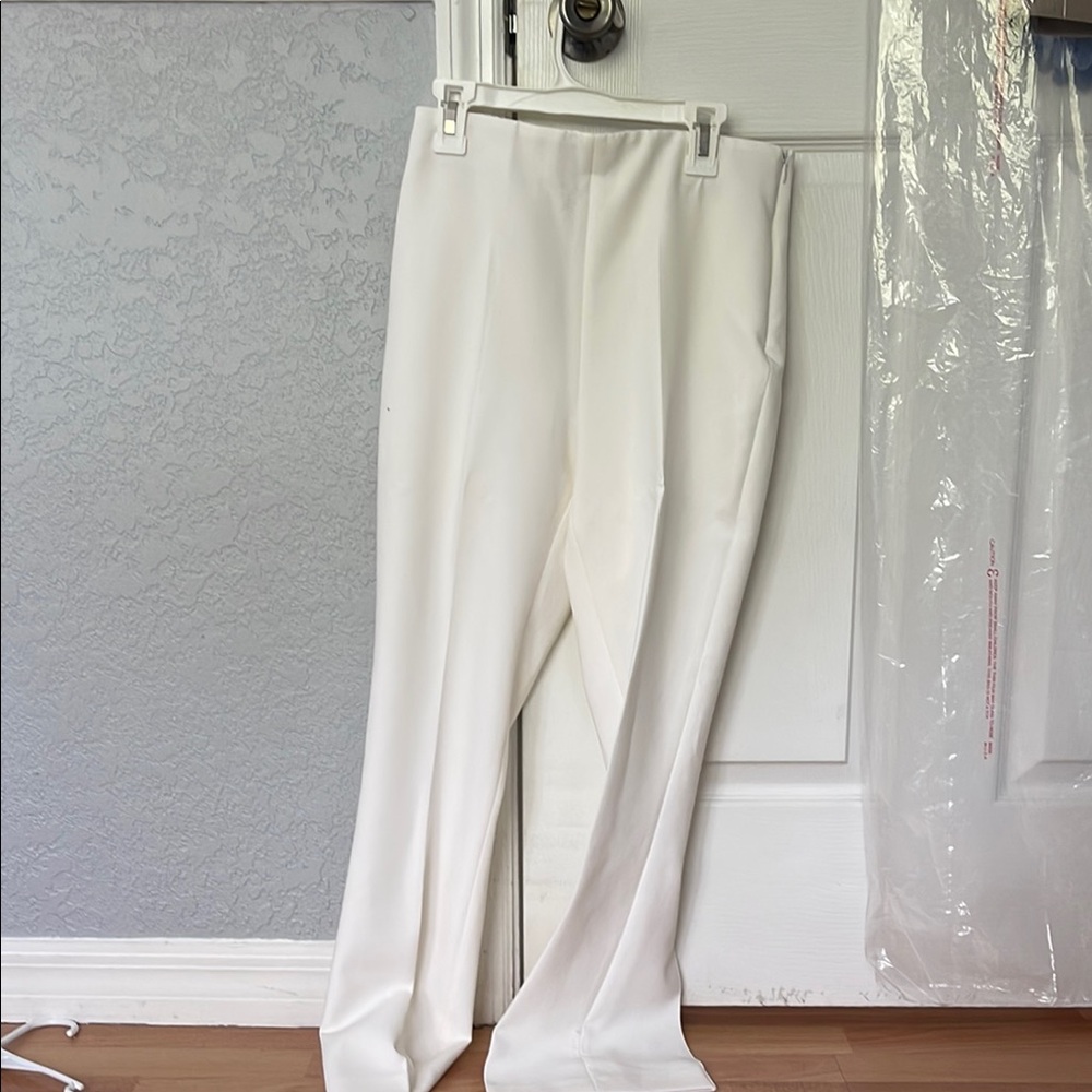 Elegant White Women's Pants